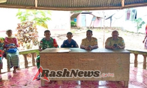 Babinsa Wujudkan Rasa Aman dalam Penyaluran Bantuan Sosial