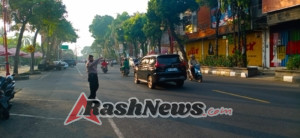 Personel Polres Gianyar Gelar Pengaturan Lalu Lintas Pagi Hari, Antisipasi Kemacetan