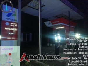 Cegah terjadinya Kriminalitas pada malam hari, Polsek Penebel laksanakan Patroli Blue Light