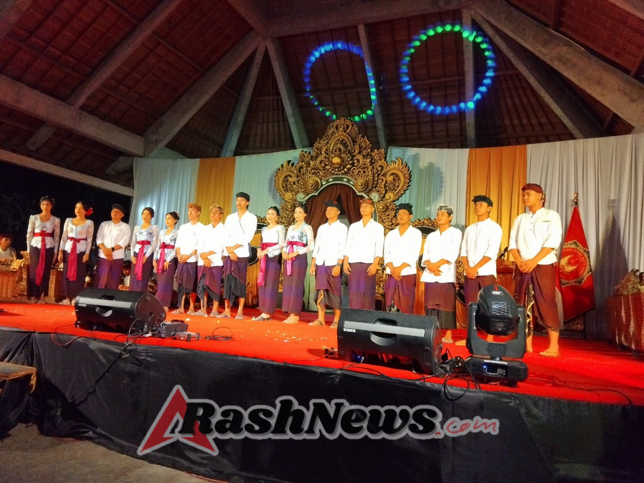 Babinsa Desa Mas Hadiri Pengukuhan Pengurus Baru ST. Widya Kesuma, Dorong Semangat Pemuda Bangun Desa