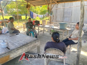 Penguatan Kamtibmas di Wilayah Binaan, Babinsa Laksanakan Monitoring dan Dialog Langsung