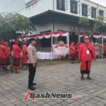 Polsek Dentim Amankan Rapat Kerja dan Gelar Agung Pasikian Semaya Warga Pande Bali di Liga Bali