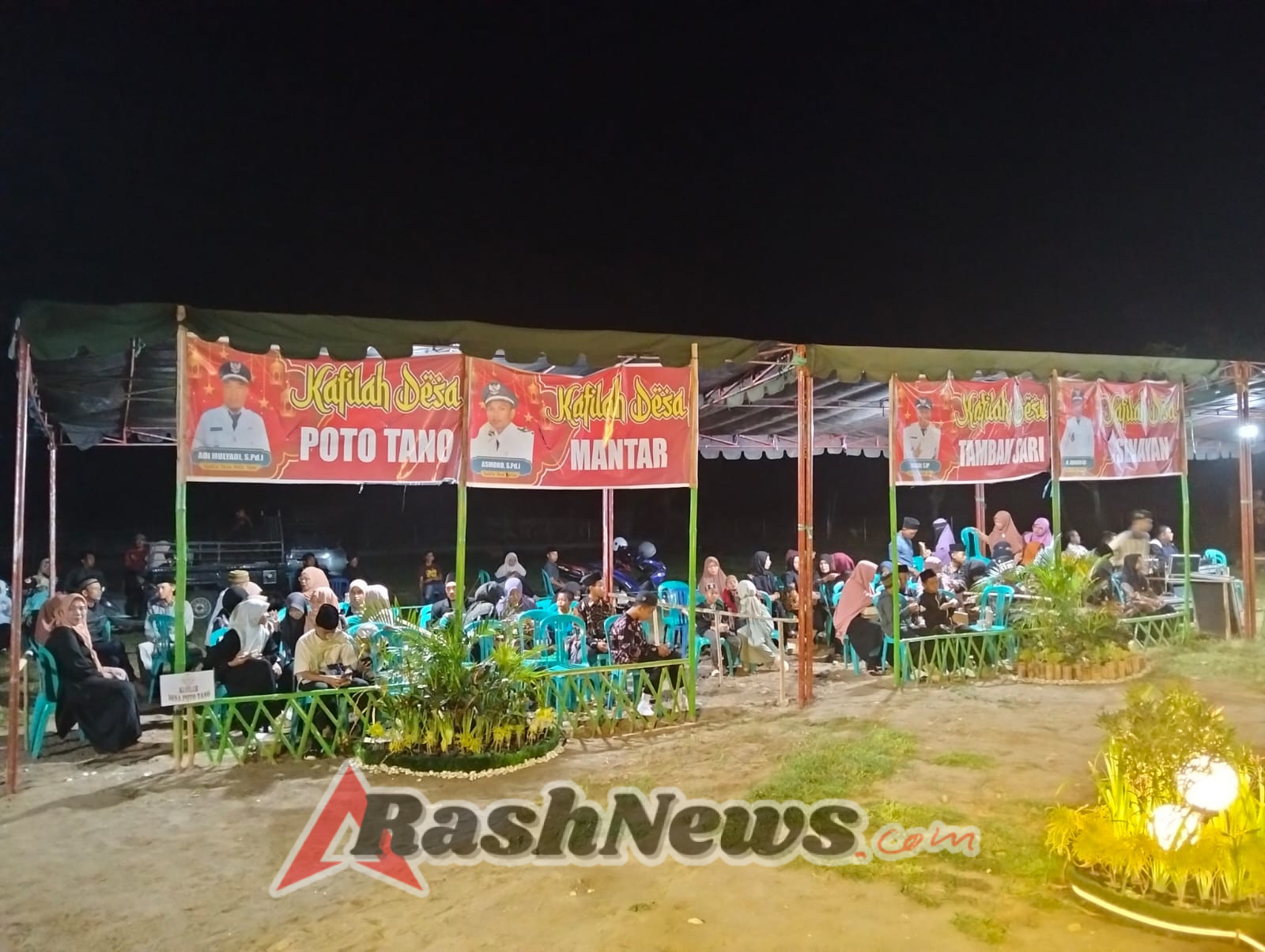 Sinergitas TNI dan Masyarakat Terlihat dalam Penutupan STQ ke-IX Poto Tano