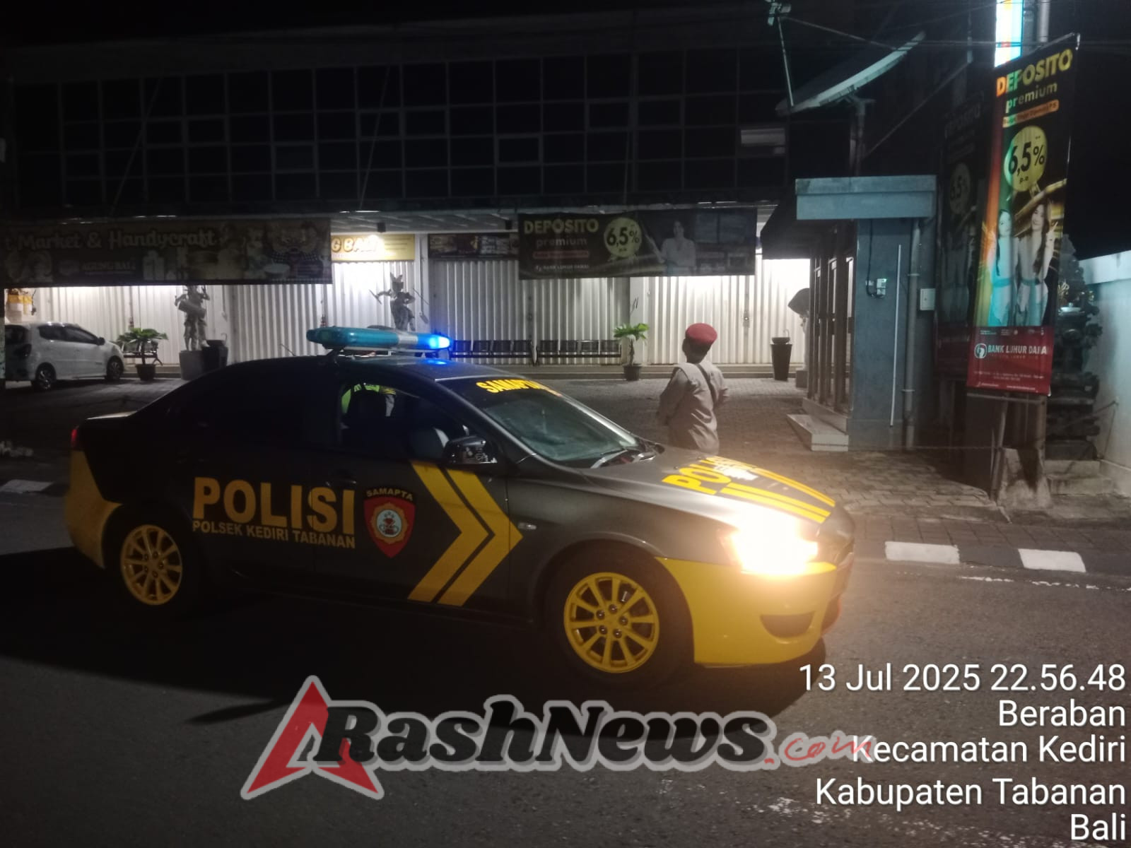 Polsek Kediri Gencarkan Pelaksanaan Patroli Barcode Malam Hari Tekan 3 C