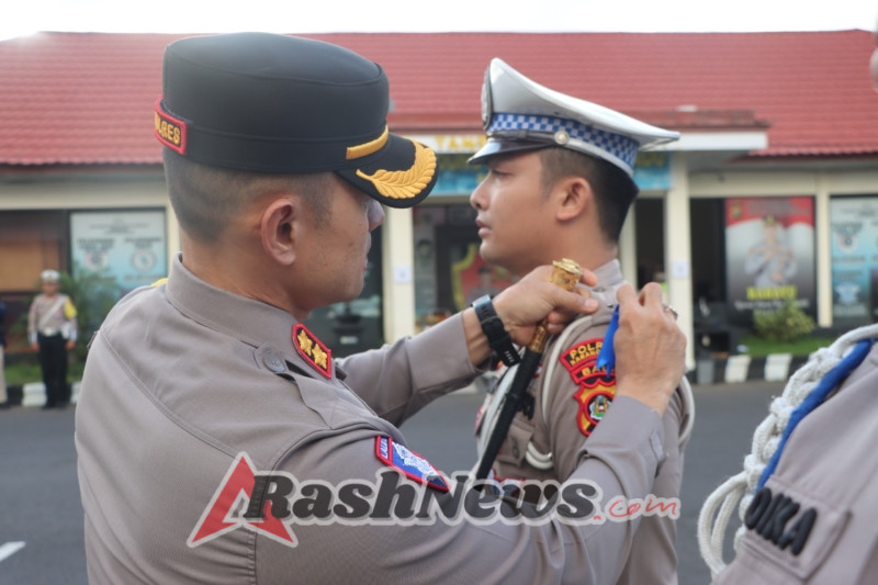 Kapolres Karangasem Pimpin Apel Gelar Pasukan Operasi Patuh Agung 2025