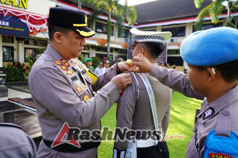 Polres Tabanan Gelar Apel Operasi Patuh Agung 2025: Komitmen Wujudkan Budaya Tertib Berlalu Lintas
