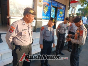 Sat Pamobvit Polres Gianyar Gelar Apel Pagi, Tekankan Disiplin dan Kewaspadaan dalam Pengamanan Obyek Vital