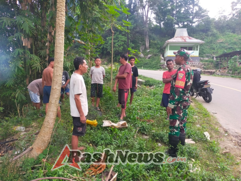 Babinsa Hadir Dengarkan Warga, Jaga Stabilitas Wilayah di Tengah Cuaca Tak Menentu