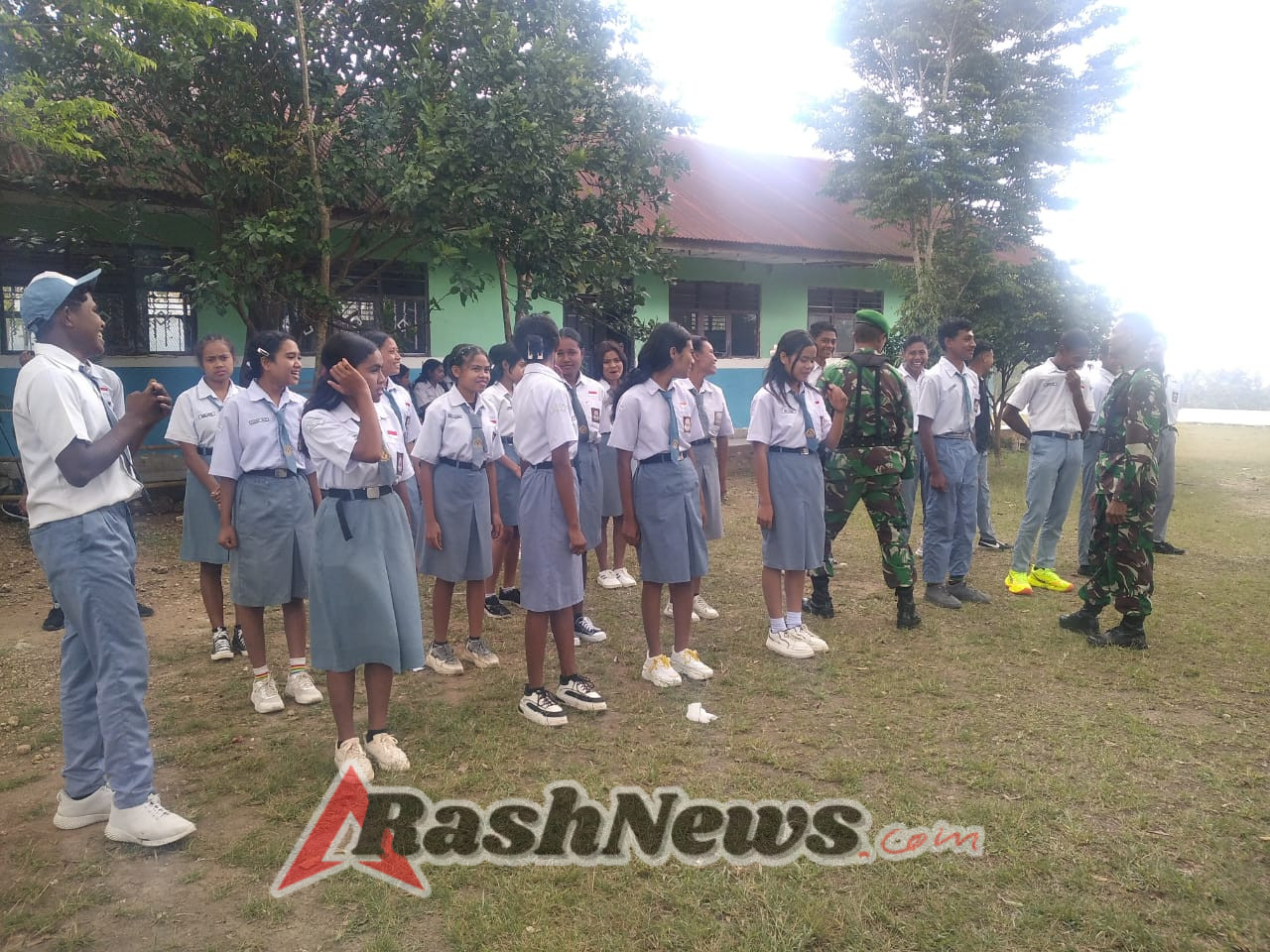 Koramil 1621-03/Mollo Utara Dukung Perekrutan Paskibraka: Membangun Generasi Muda yang Berkualita