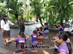 Dandim 1616/Gianyar Dukung Pelestarian Seni Budaya Dengan Komsos di Sanggar Seni Paripurna