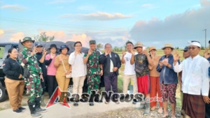 Wujud Konkret Pembinaan dan Pendampingan Petani, Dandim 1626/Bangli Pantau Serap Gabah Bulog