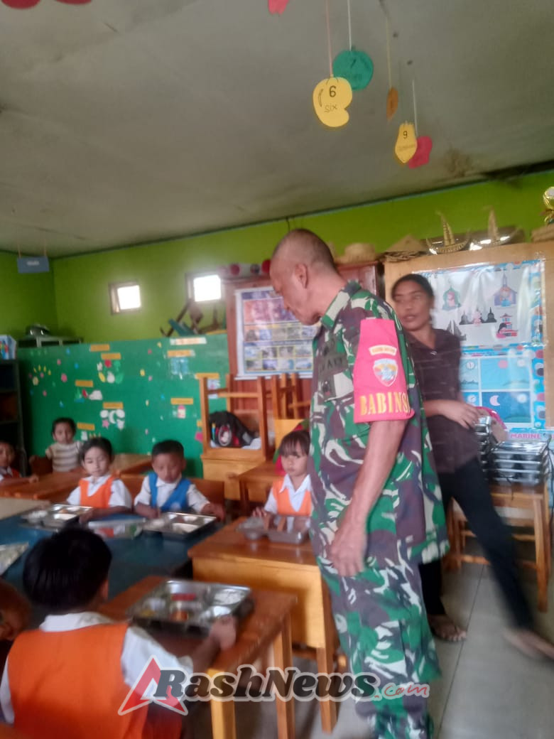 Program Makan Bergizi Gratis Sasar Siswa dan Balita di Rote Ndao, TNI Aktif Berperan