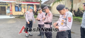 Propam Polres Karangasem Bersama Polsek Rendang Melaksanakan Penegakan Ketertiban Dan Disiplin Personil Polri.