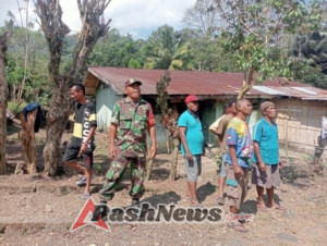 Wujudkan Keamanan dan Kedekatan, TNI AD Terjun Langsung di Wilayah Binaan Detusoko