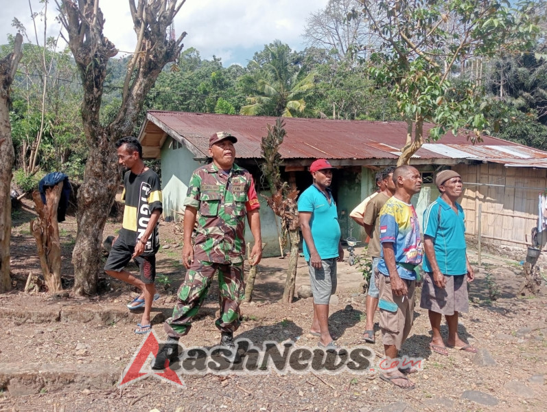 Wujudkan Keamanan dan Kedekatan, TNI AD Terjun Langsung di Wilayah Binaan Detusoko