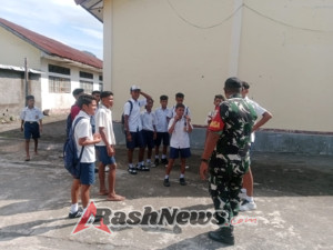 TNI AD Tingkatkan Kemitraan dengan Siswa Melalui Monitoring Komsos di Ende Utara