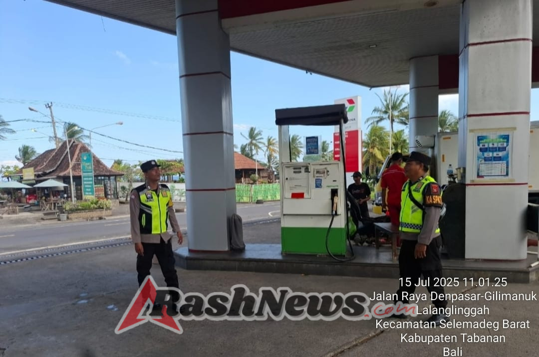 Polsek Selemadeg barat laksanakan Patroli siang jaga kamtibmas