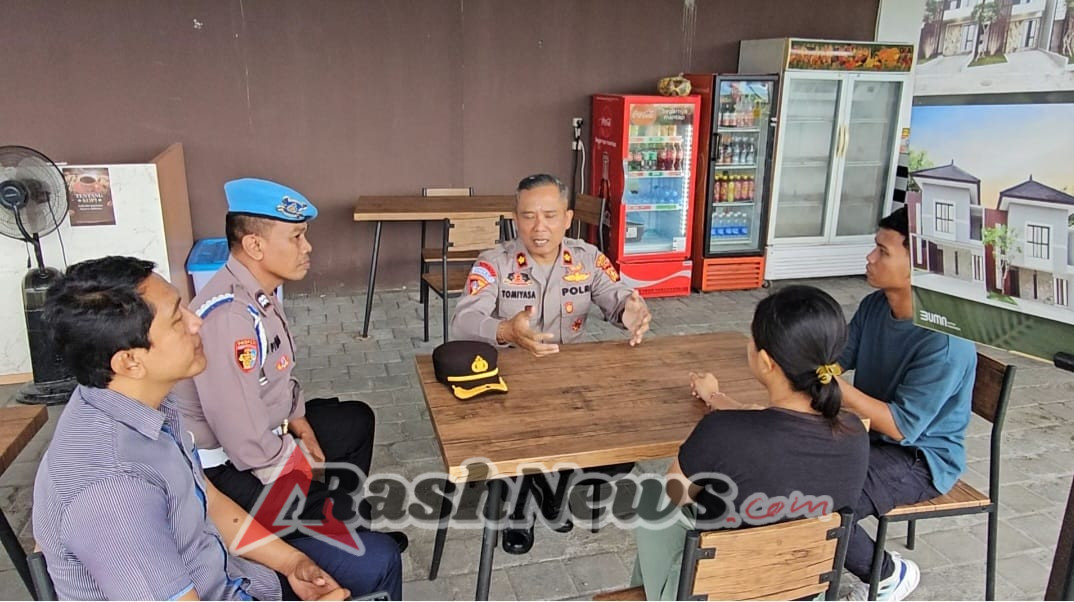 Bangun Sinergi Kamtibmas, Kapolsek Dentim Sambangi Gong Bali Paint Ball