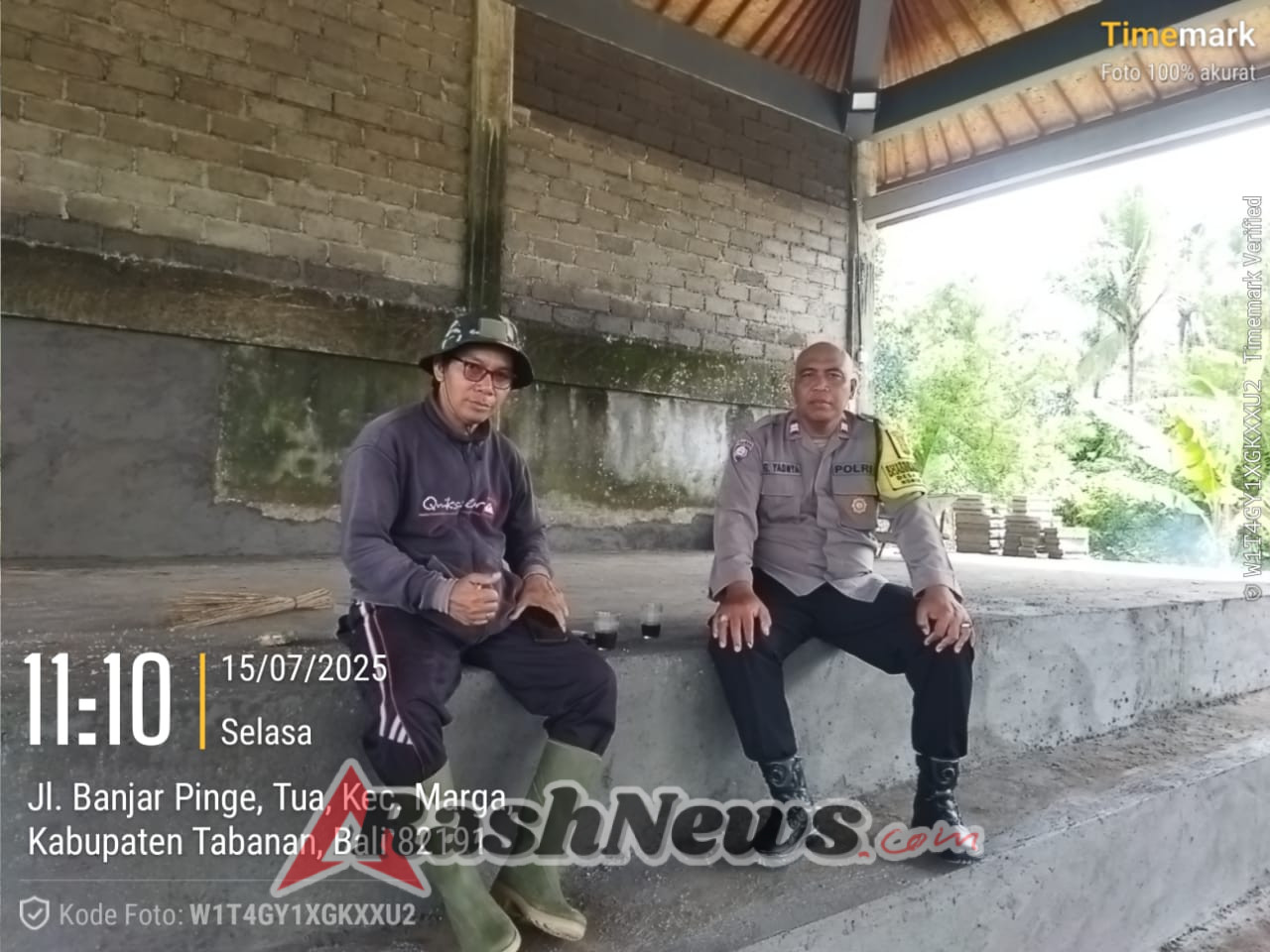 Bhabinkamtibmas Desa Baru Jalin Sinergi dengan Tokoh Masyarakat, Wujudkan Desa Aman dan Kondusif