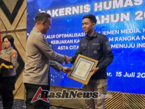 Humas Polres Karangasem Raih Penghargaan Terbaik Kedua dalam Rakernis Humas Polda Bali 2025