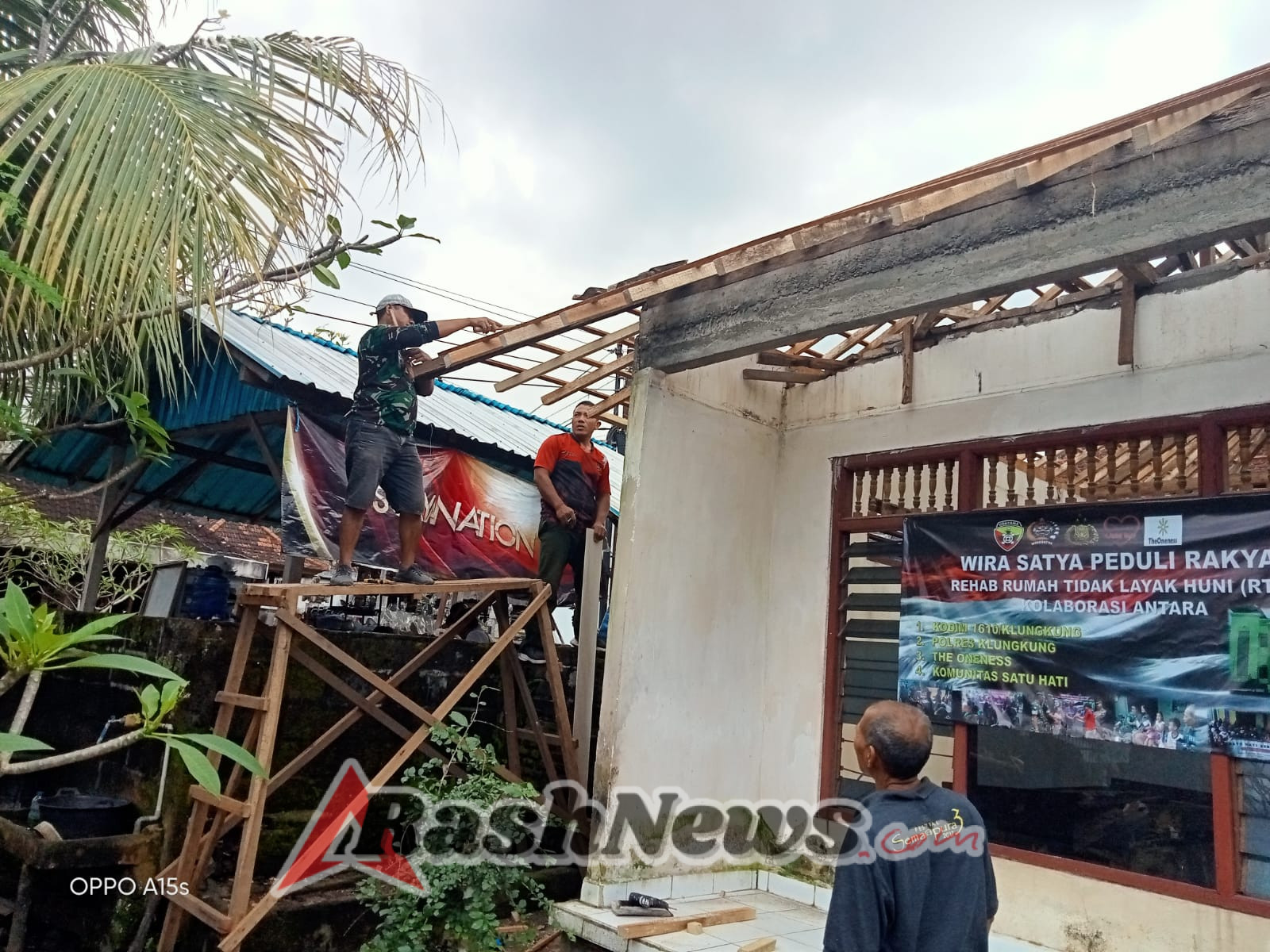 Pengerjaan RTLH Dikebut, Dandim Klungkung Sebut Bentuk Tanggung Jawab