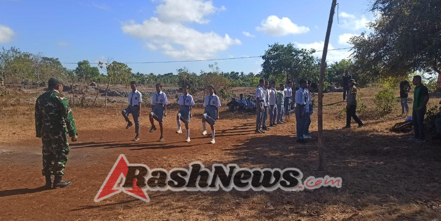 Babinsa Sabu Timur Laksanakan Seleksi Paskibraka untuk Tahun 2025