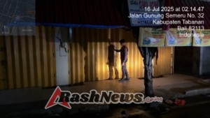 Tingkatkan Keamanan Subuh, Polres Tabanan Sisir Lokasi Rawan Lewat Patroli Presisi
