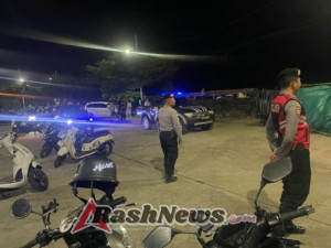 UKL Polsek Kuta Utara Patroli Subuh Beri Rasa Aman Di  Kawasan Wisata.