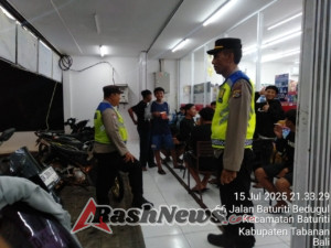 Polsek Baturiti Tingkatkan Patroli Malam Guna Cegah Kriminalitas