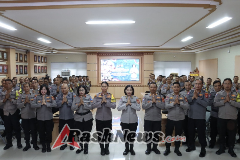 Bhabinkamtibmas Diperkuat Hadapi Tantangan Sosial, Polres Gianyar Gelar Pelatihan Peningkatan Kemampuan Binmas 2025