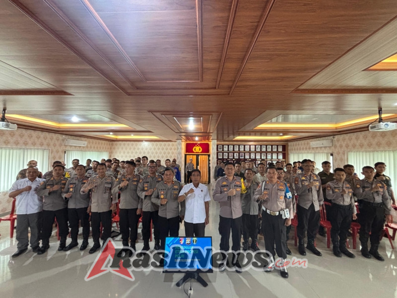 Bidpropam Polda Bali Beri Pembinaan Etika Profesi, Dorong Personel Polres Tabanan Taat dan Profesional