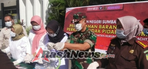 Pemusnahan Barang Bukti Berkekuatan Hukum Tetap, Kodim 1628/SB Turut Hadir