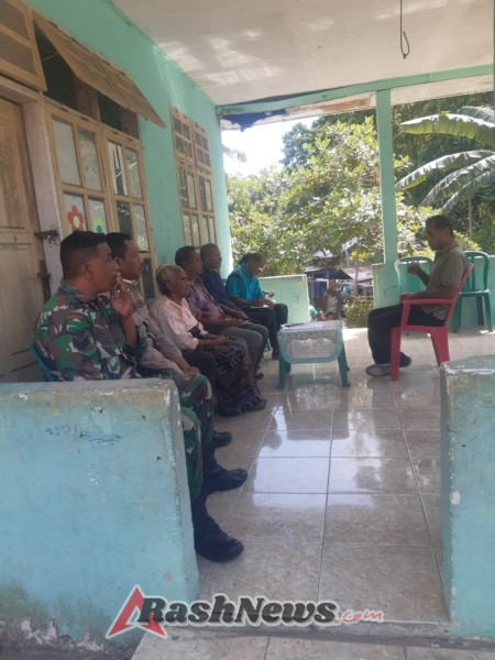 Komsos Babinsa Koramil 1603-04/Kewapante, Wujudkan Hubungan Harmonis dengan Warga Binaan.