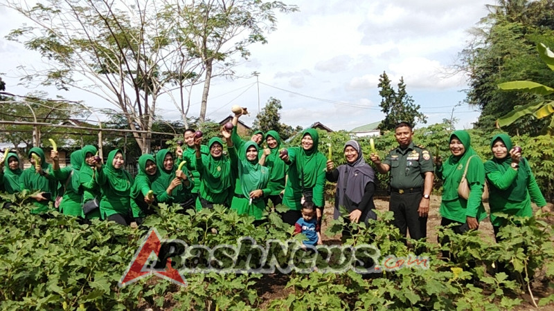 Pertanian Organik Jadi Solusi, Kodim 1614/Dompu Bangun Edugarden Wirabakti