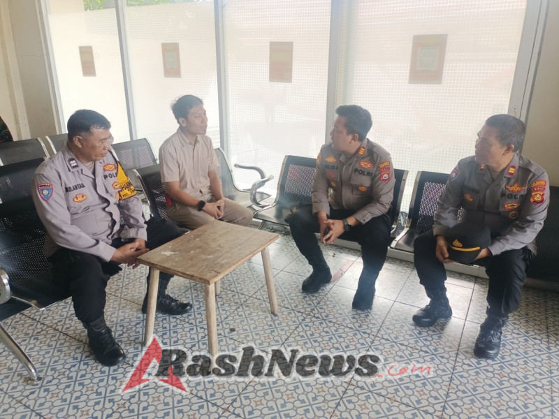 Kapolsek Denpasar Selatan Sambangi Komunitas Transportasi M Trans Bali