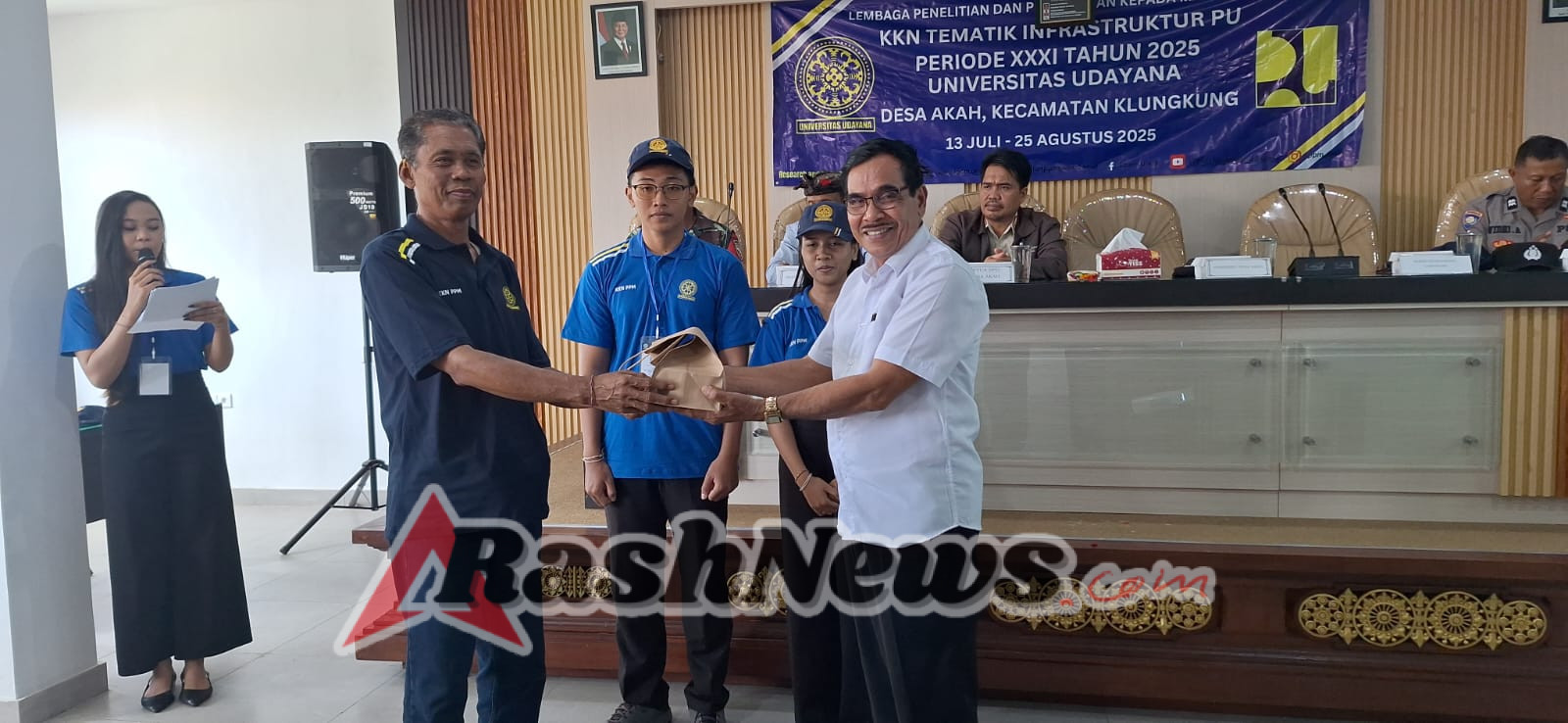 KKN Digelar Di Wilayah, Babinsa Getakan Dan Akah Harap Beri Warna Positif