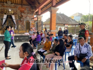 Beri Pendampingan, babinsa Nyanglan Motivasi Warga Manfaatkan Posyandu ILP