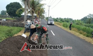 Gelar Karya Bakti Satkowil, Kodim Klungkung Prioritaskan Saluran Irigasi Pertanian Sukseskan Hanpangan