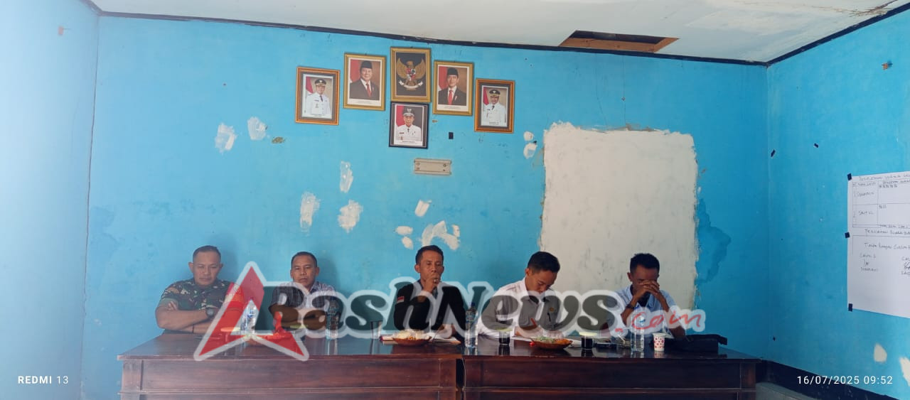 Jelang HUT, Babinsa Dukung Penuh Musyawarah Desa Rababaka
