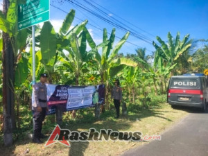 Polres Karangasem  Melakukan Himbauan Tertib Berlalu Lintas dalam Operasi Patuh Agung 2025
