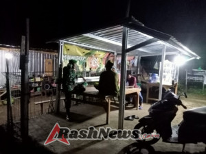 Ciptakan Rasa Aman, Koramil 1628-04 Poto Tano Gencarkan Patroli Malam