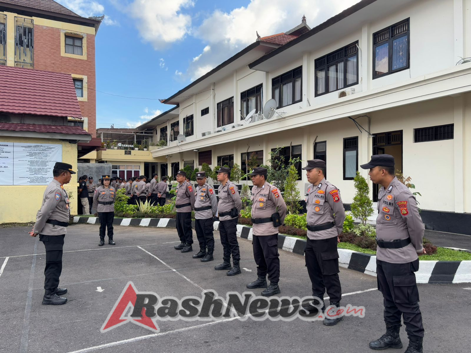 “Kasat Binmas Polres Karangasem Pimpin Apel Fungsi sebagai bentuk evaluasi kinerja anggota