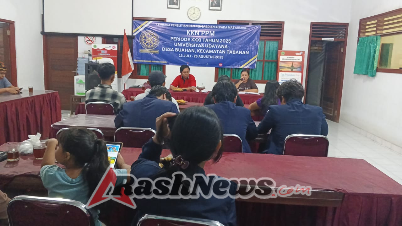 Bhabinkamtibmas Desa Buahan Hadiri Pembentukan Panitia Memperingati HUT ke-80 Republik Indonesia