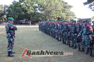 Pimpin Upacara, Dandim 1607/Sumbawa Dorong Prajurit Tumbuhkan Kesadaran dan Kepedulian di Wilayah Tugas