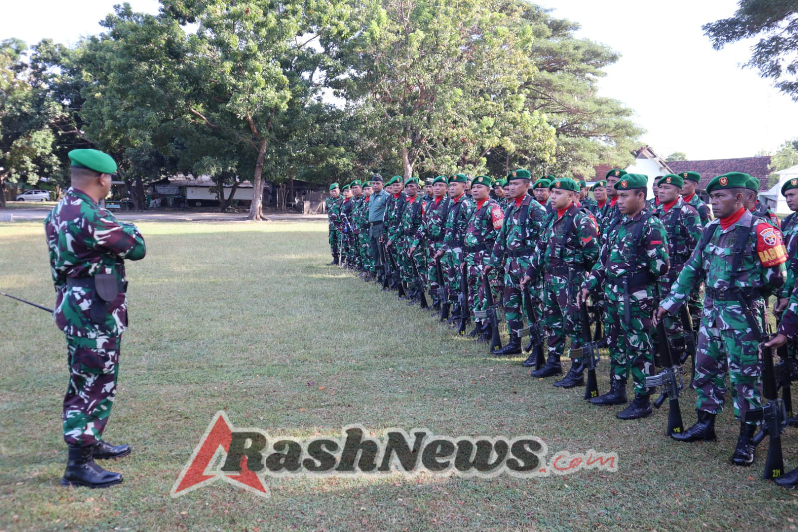 Pimpin Upacara, Dandim 1607/Sumbawa Dorong Prajurit Tumbuhkan Kesadaran dan Kepedulian di Wilayah Tugas