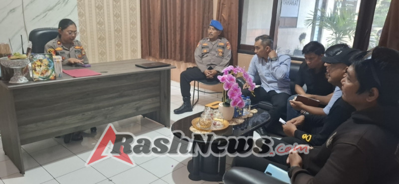 Kapolsek Benoa Sambangi Kantor TKBM Pelabuhan Benoa.