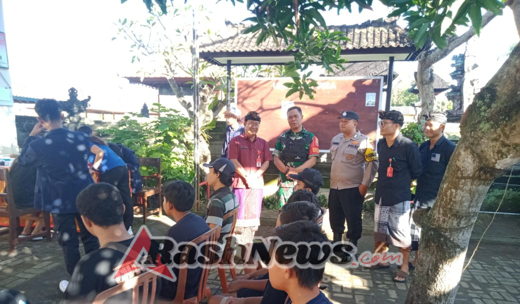 Bhabinkamtibmas Desa Selabih Selemadeg barat Pantau Posyandu Remaja