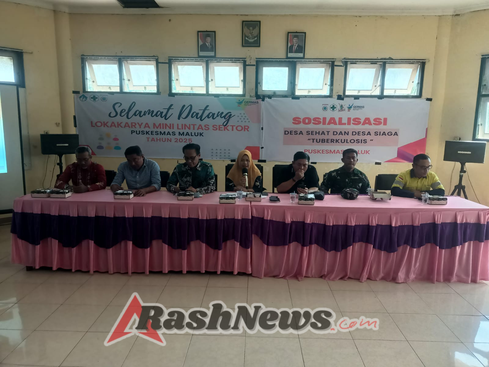 Bati Tuud Koramil 02/Sekongkang Aktif dalam Forum Lintas Sektoral Kecamatan Maluk