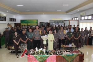 Ucapan Selamat Ulang Tahun dari Dandim 1619/Tabanan untuk Kepala Kejaksaan Negeri Tabanan