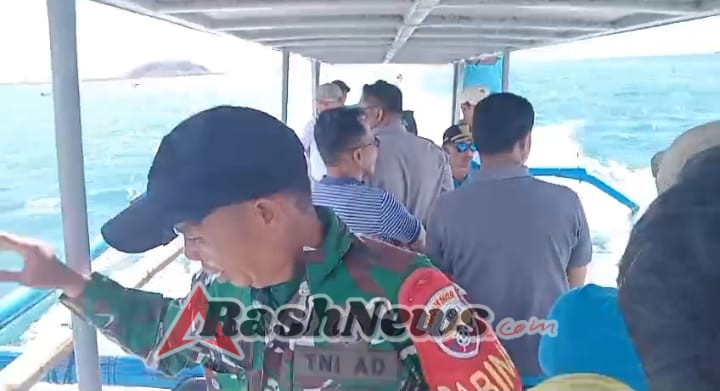 GP Kades Cup Meriah, Babinsa Poto Tano Hadir Jaga Ketertiban dan Semangat Warga